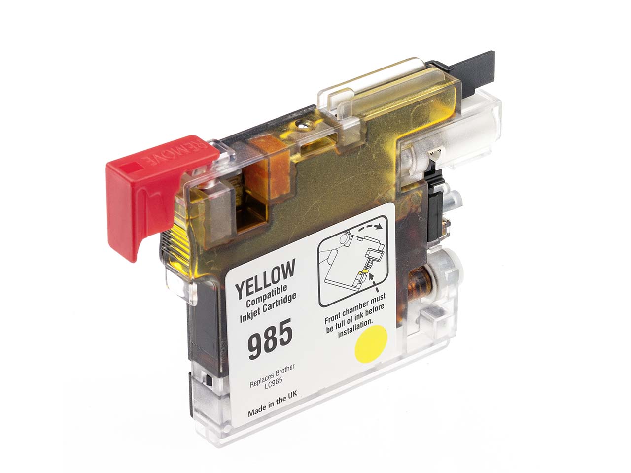 memo Tintenpatrone ersetzt Brother LC985Y gelb