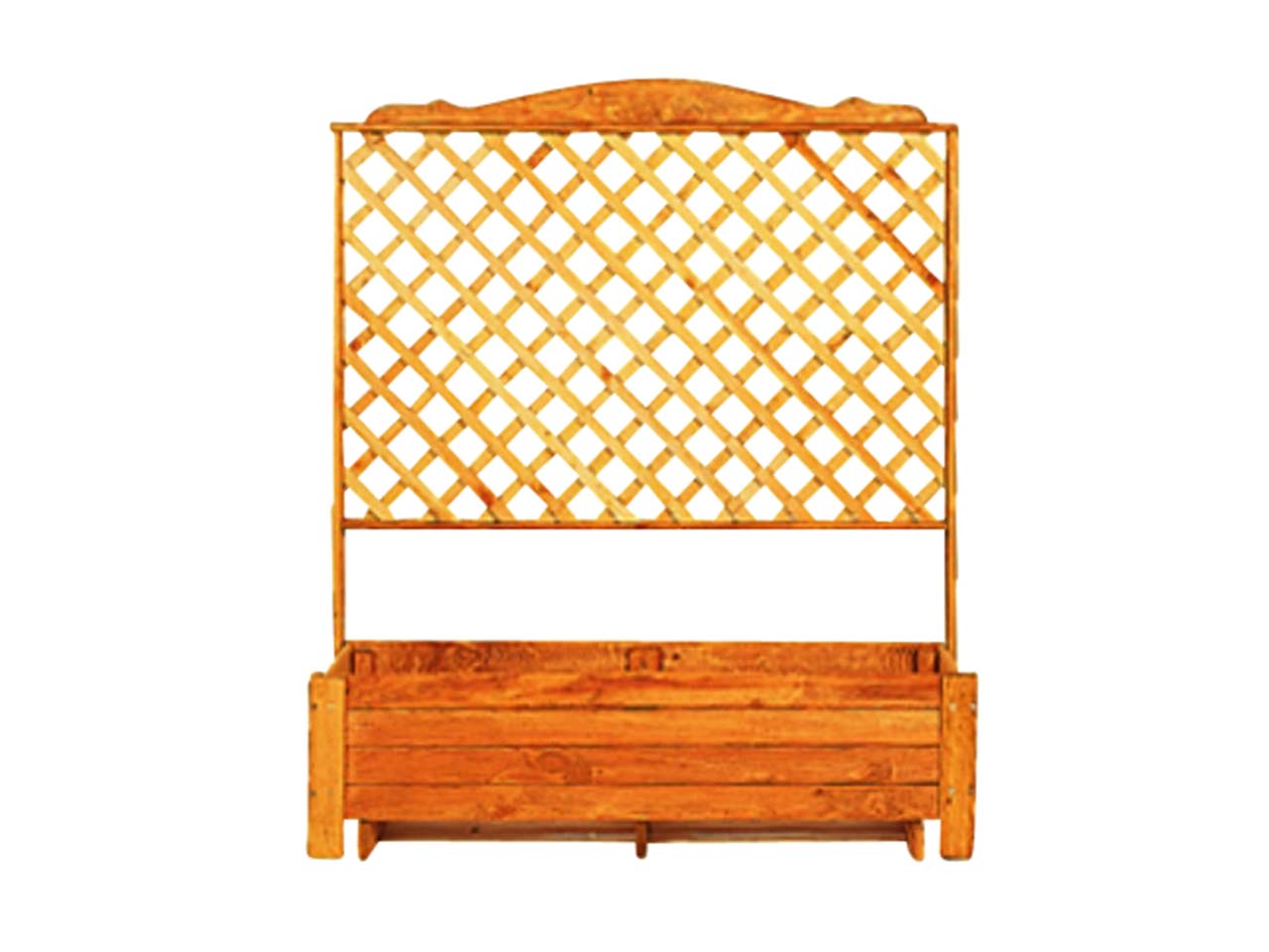 Blumenkasten mit Rankgitter "Romantica" B 120 x T 38 x H 140 cm