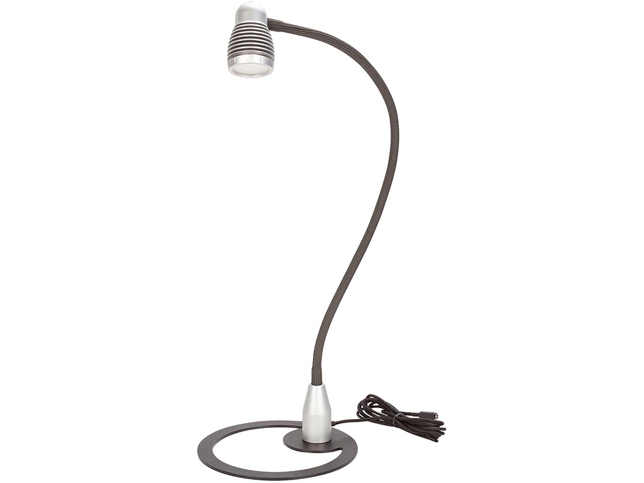 Bauer & Böcker LED-Tischleuchte "Satellite" asphalt/silver