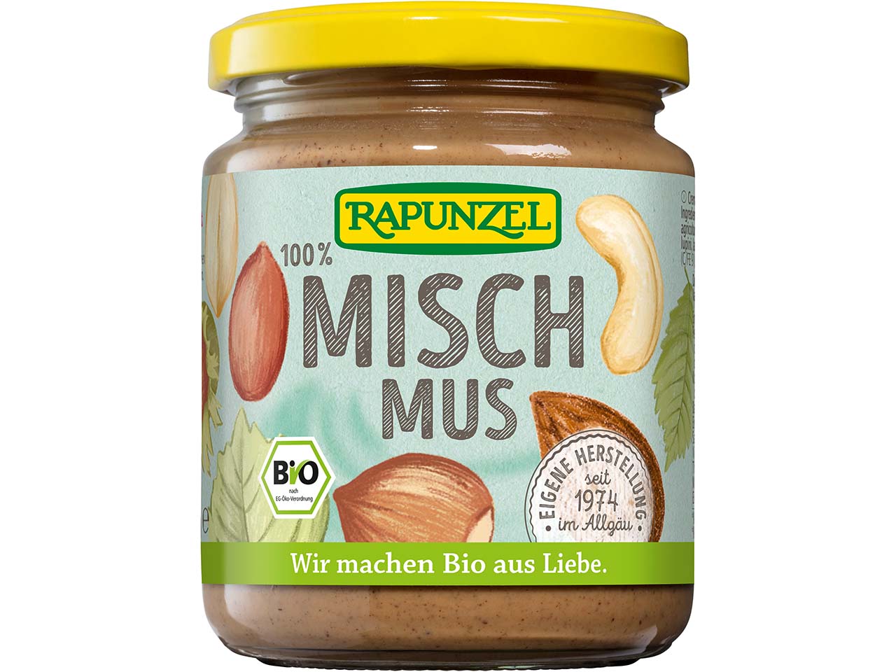 RAPUNZEL Bio-Mischmus '4 Nuts', 250 g
