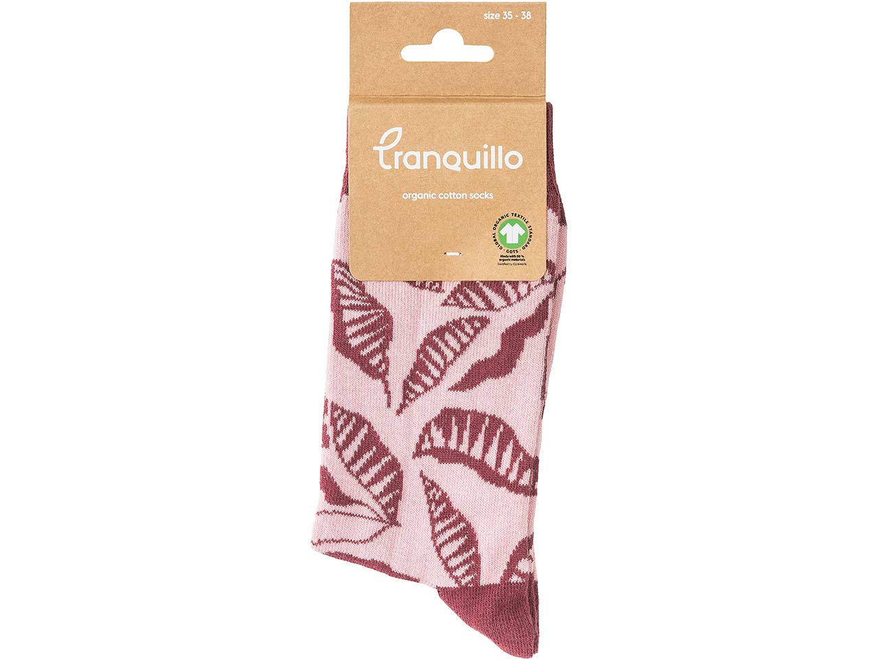 tranquillo Bio-Socken "COCOA", anemone, Gr. 35/38
