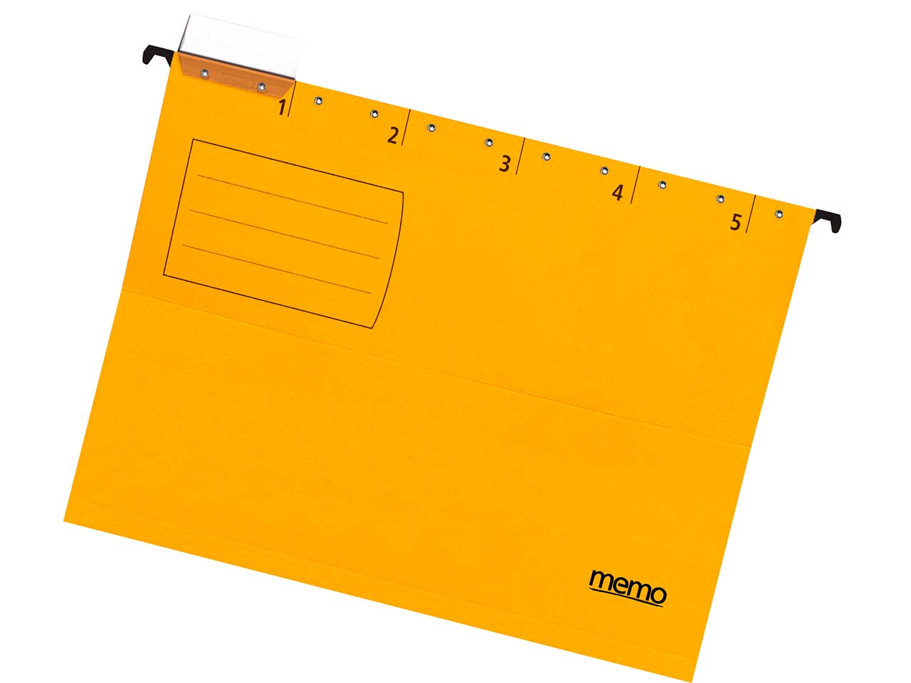 5 memo Hängemappen farbig gelb