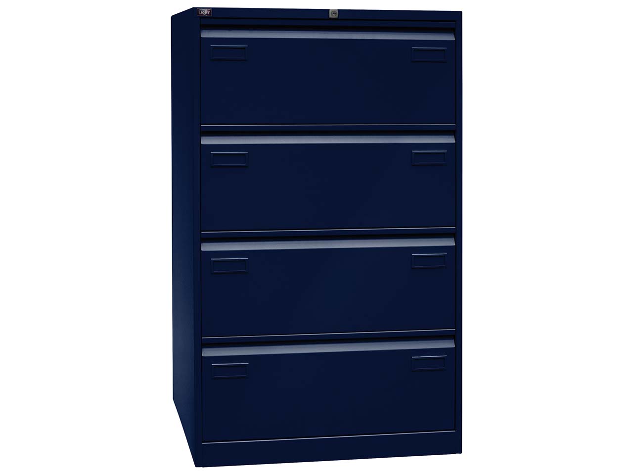 Hängeregistraturschrank 4S 2b oxfordblau RAL 7035
