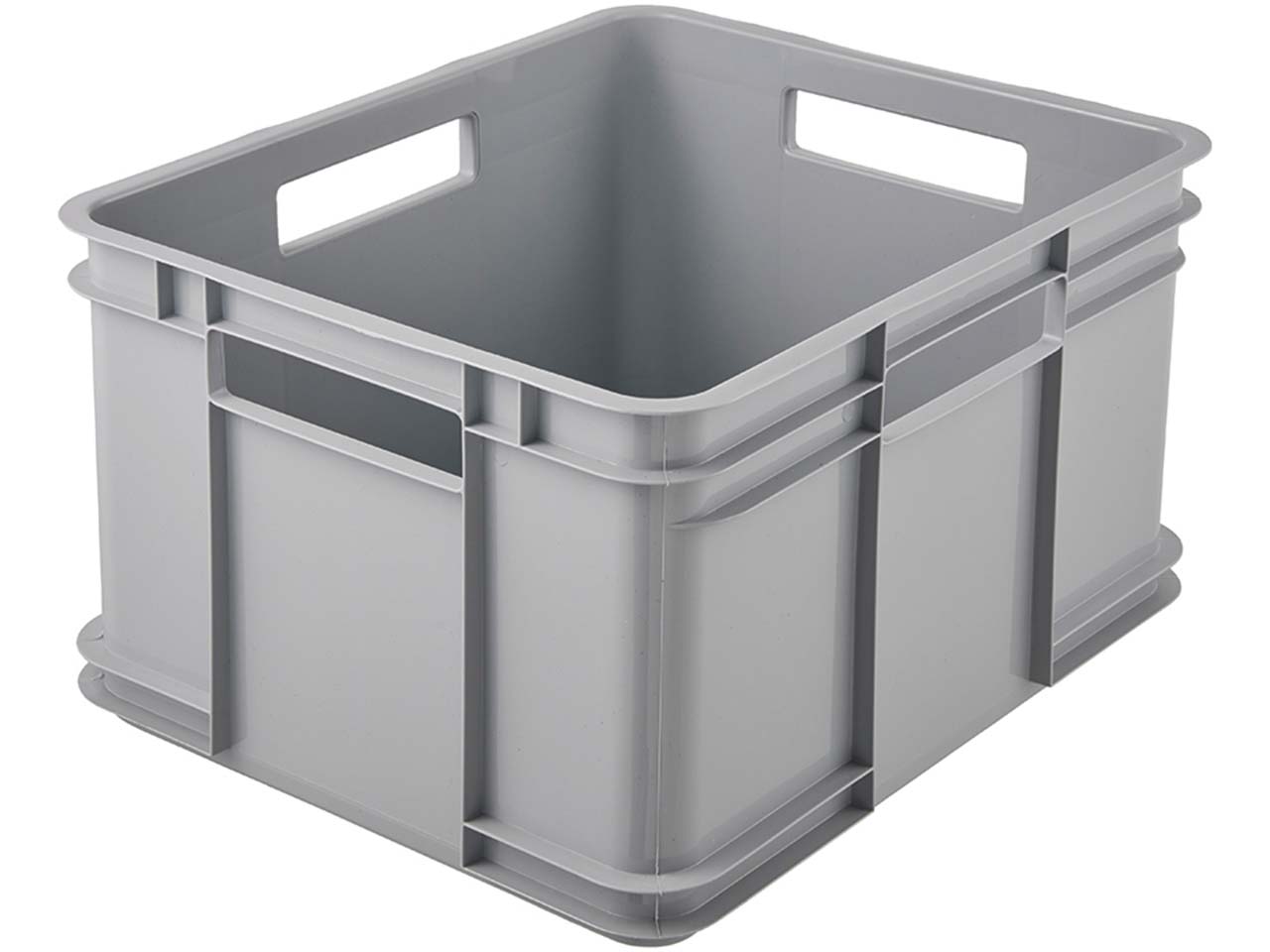 keeeper Transportbox Aufbewahrungsbox "Bruno" stapelbar, 43x35x24 cm, 28 l, stone grey