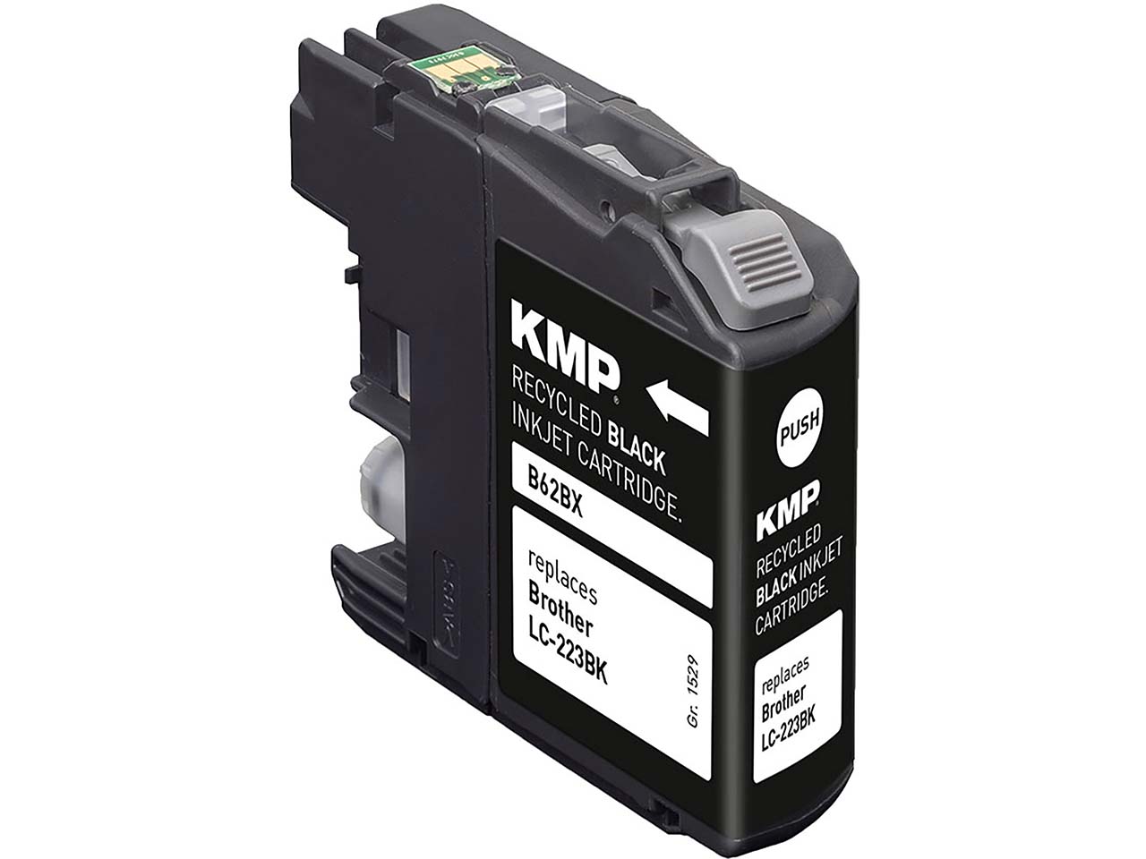 KMP Tintenpatrone ersetzt Brother LC-223BK schwarz