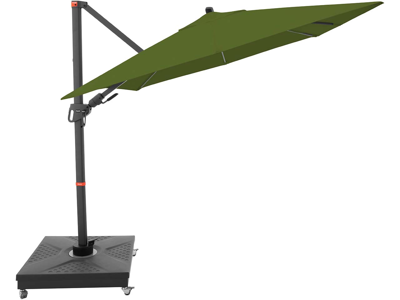doppler Pendelschirm "myZone AX" 210 x 210 cm, kiwi