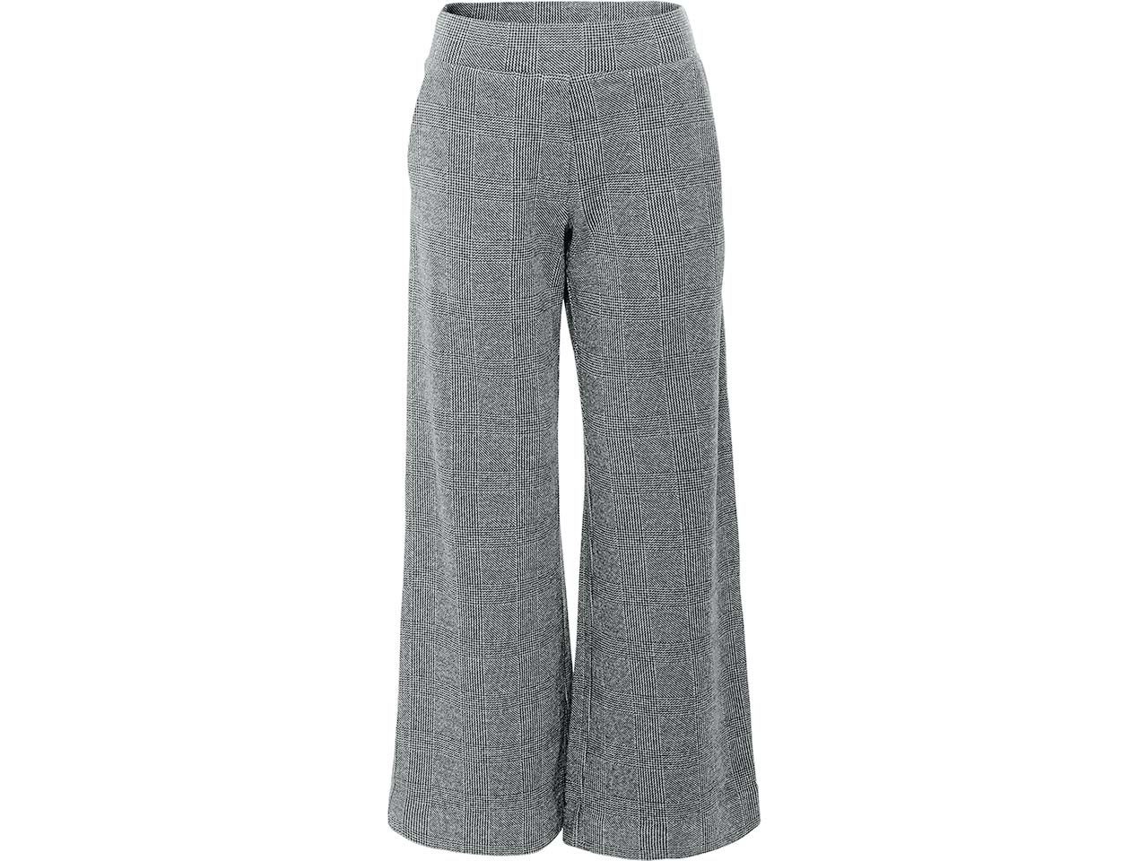 Living Crafts Bio-Damen-Stoffhose "SIBILLA" mit Seitentaschen, glencheck, Gr. M