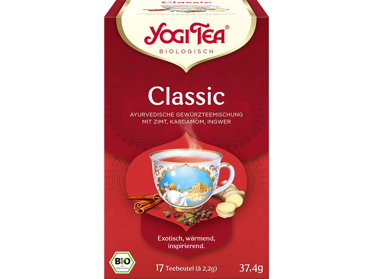 YOGI TEA Bio-Gewürztee "Classic", 37,4 g