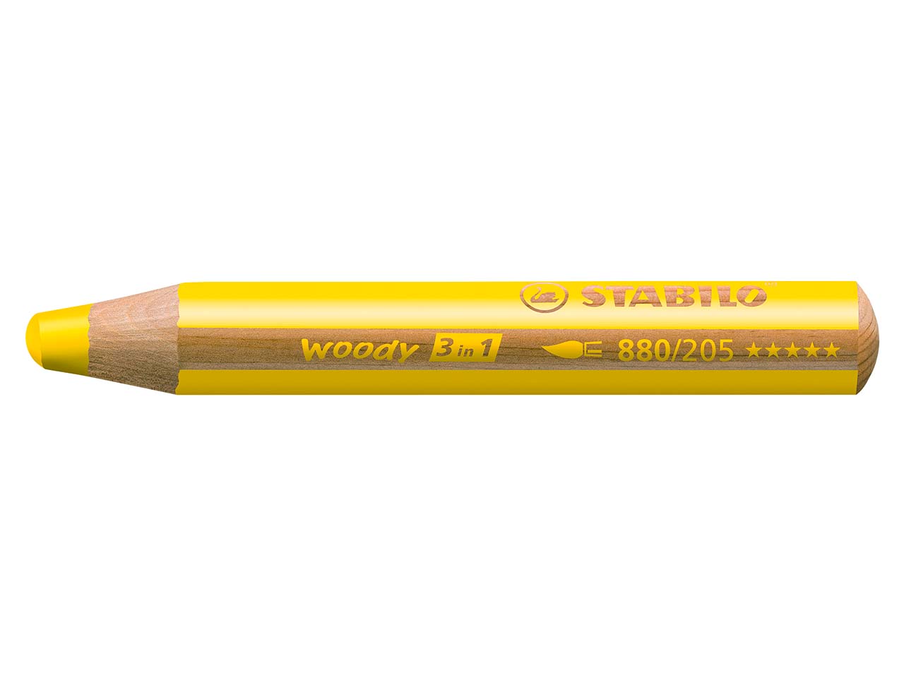 STABILO Multitalent-Stift 'woody' gelb