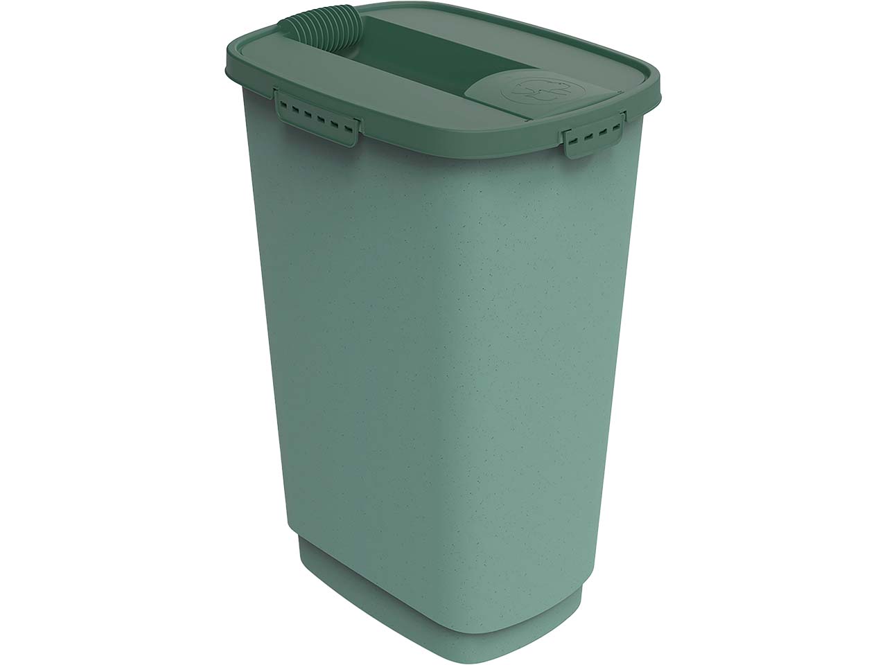 rotho Tierfutterbehälter "CODY" aus Recyclingkunststoff, 50 l, mistletoe green