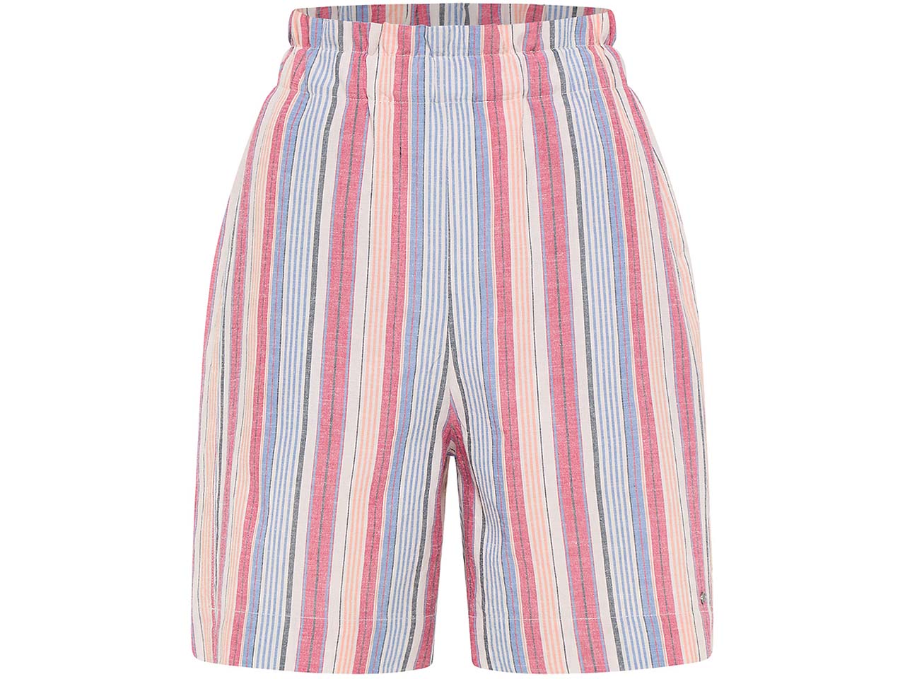 tranquillo Bio-Damen-Short mit Seitentaschen, stripes, Gr. 36
