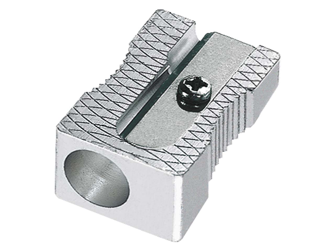 Metallanspitzer einfach silber