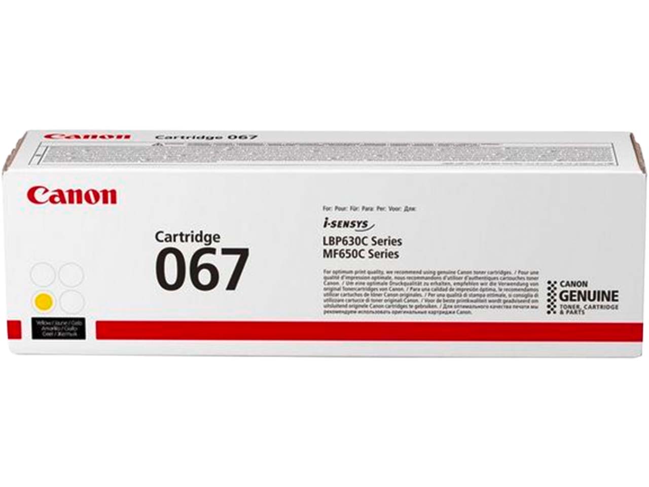 Canon Druckkassette 067 gelb