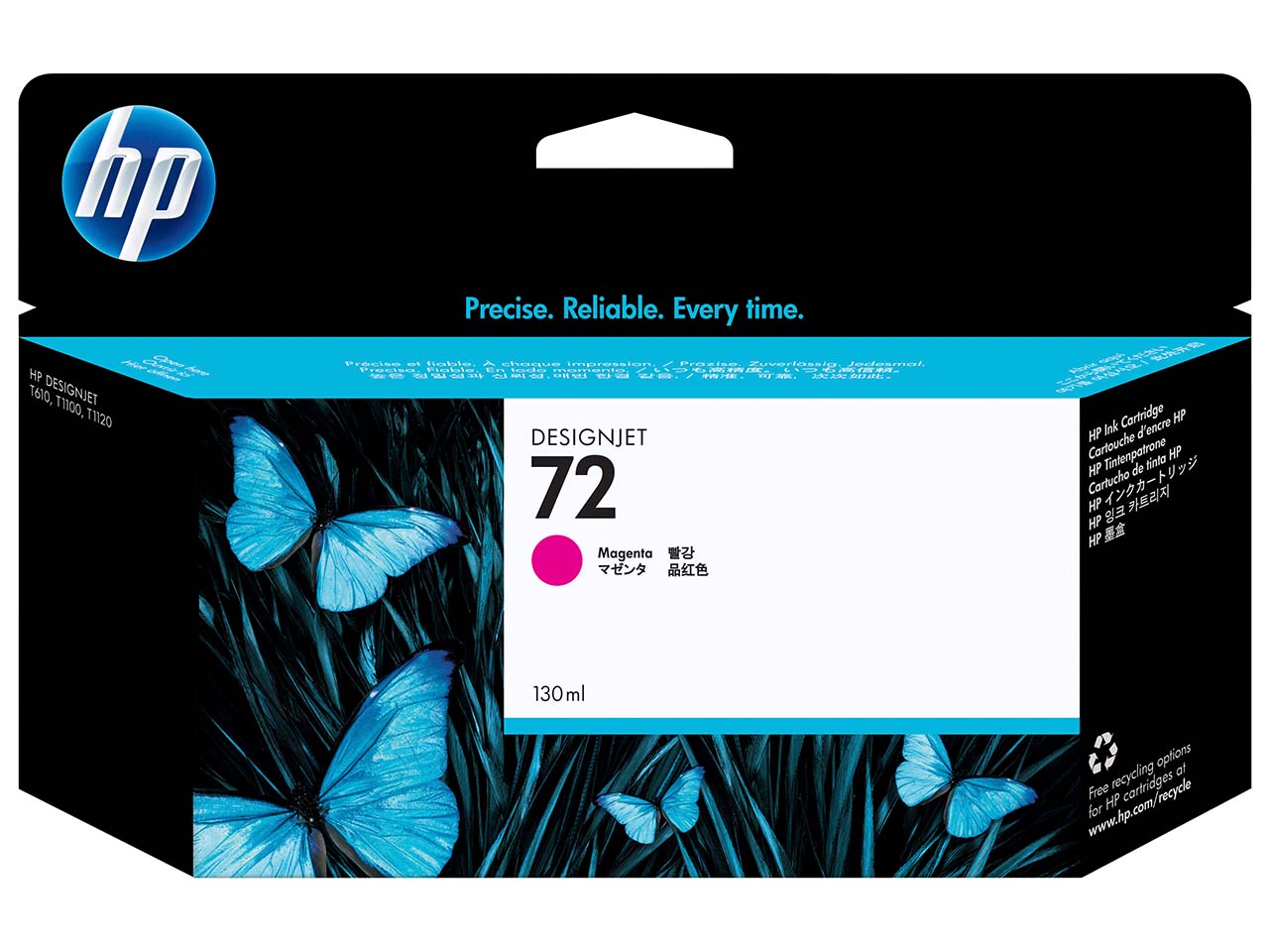 hp Tintenpatrone C9372A, Nr. 72XL magenta