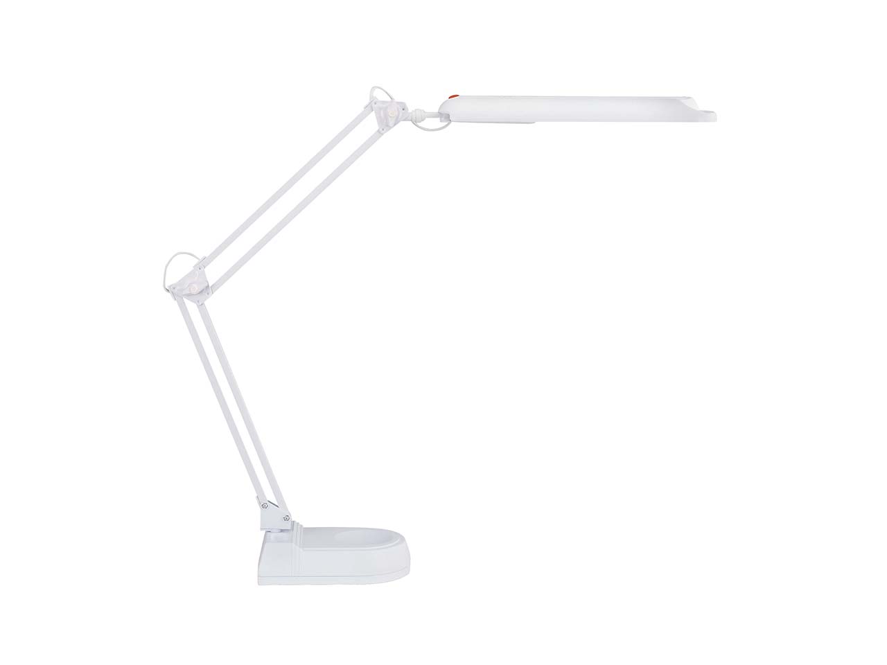 LED Schreibtischleuchte "MAULatlantic", weiß, Tischfuß