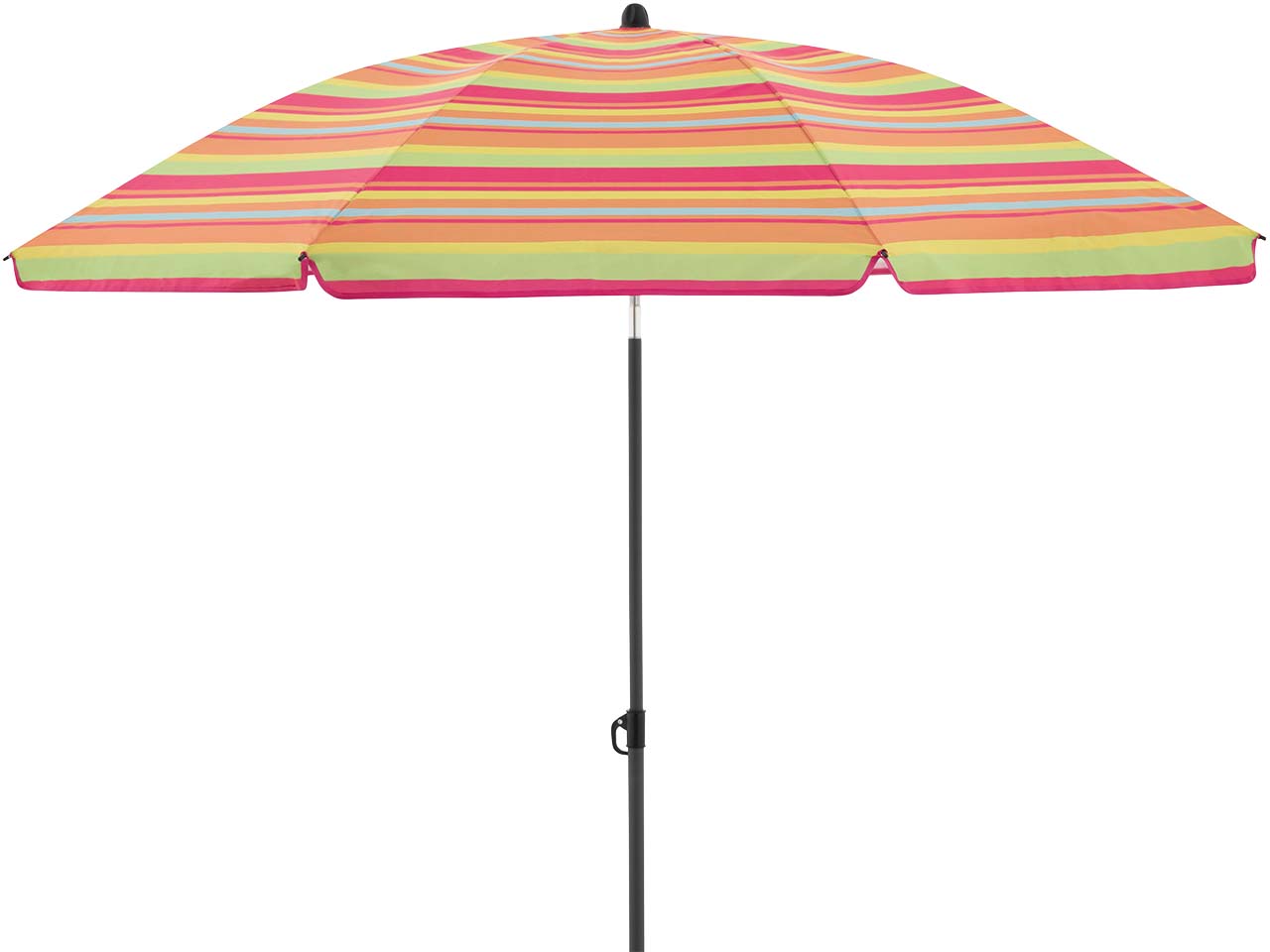 doppler Gartenschirm "COMO" Ø 160 cm, bunte Streifen