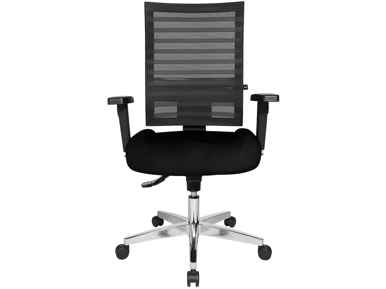 Topstar Bürodrehstuhl "P91NET" mit Armlehnen, schwarz