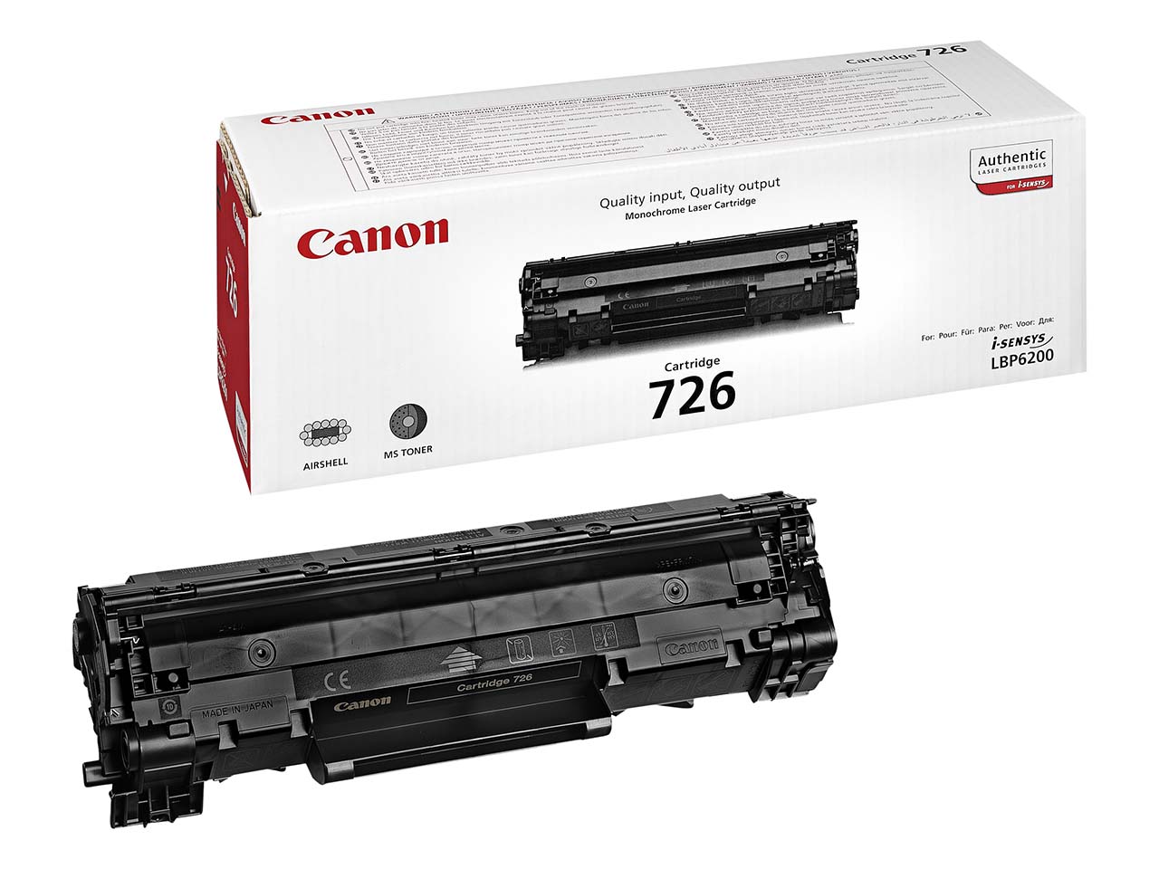 Canon Druckkassette 726 schwarz