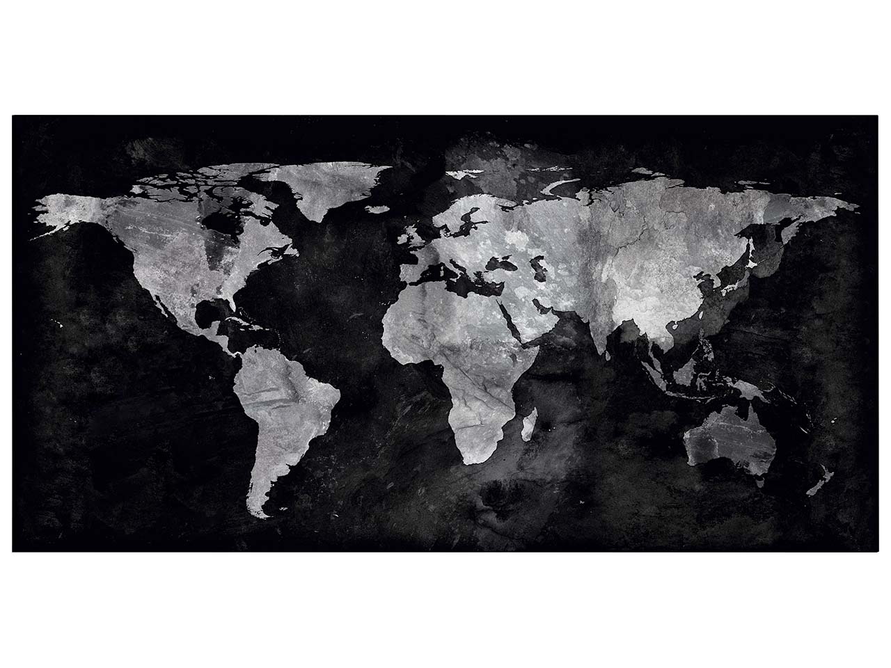 Sigel Glas-Magnettafel 'artverum' 91 x 46 cm, Weltkarte