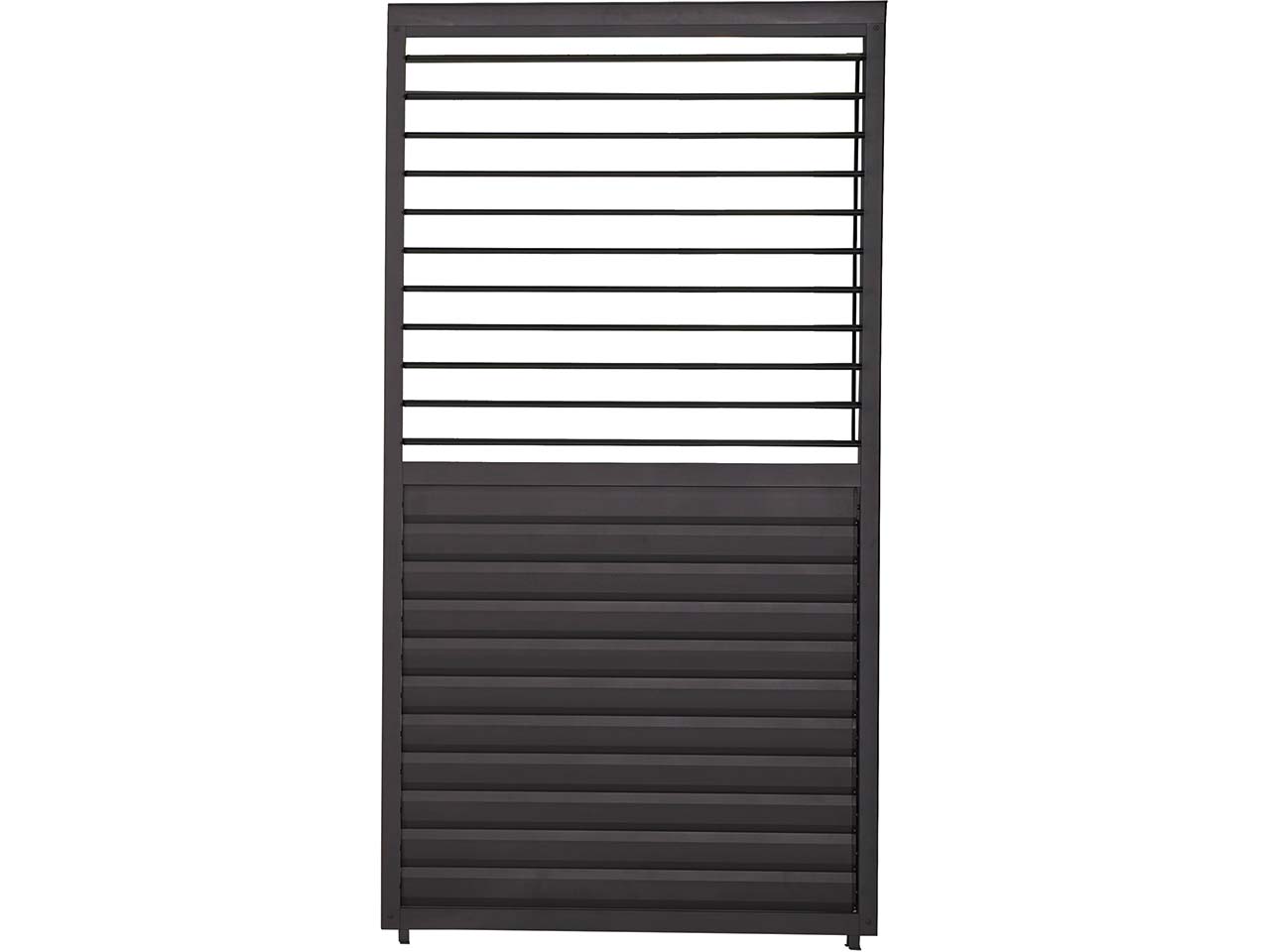 Lamellenwand mit horziontal verstellbaren Lamellen 113 cm für Cadiz