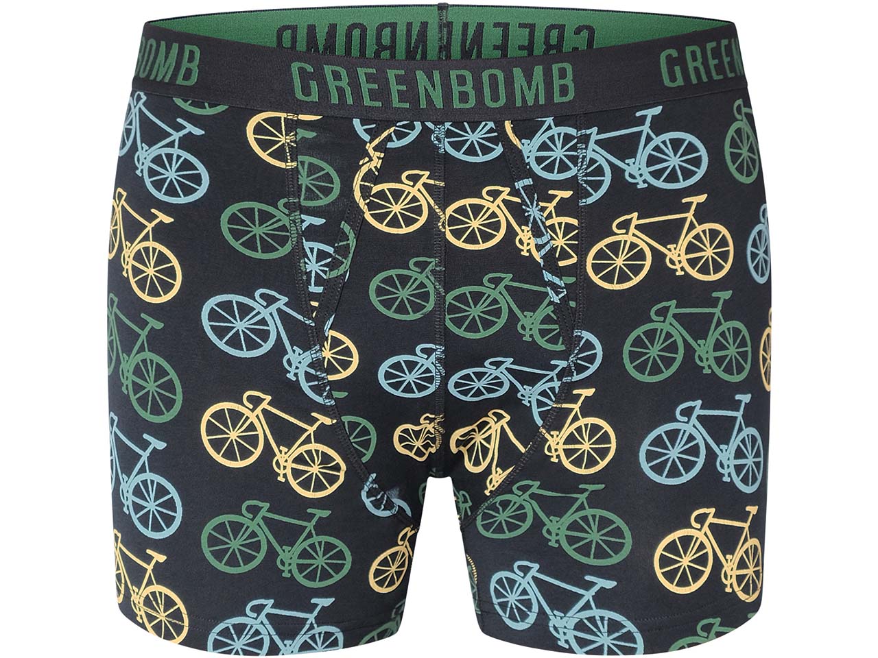 GREENBOMB Bio-Herren-Boxershort 'Bike Big 3', mix, Gr. XL