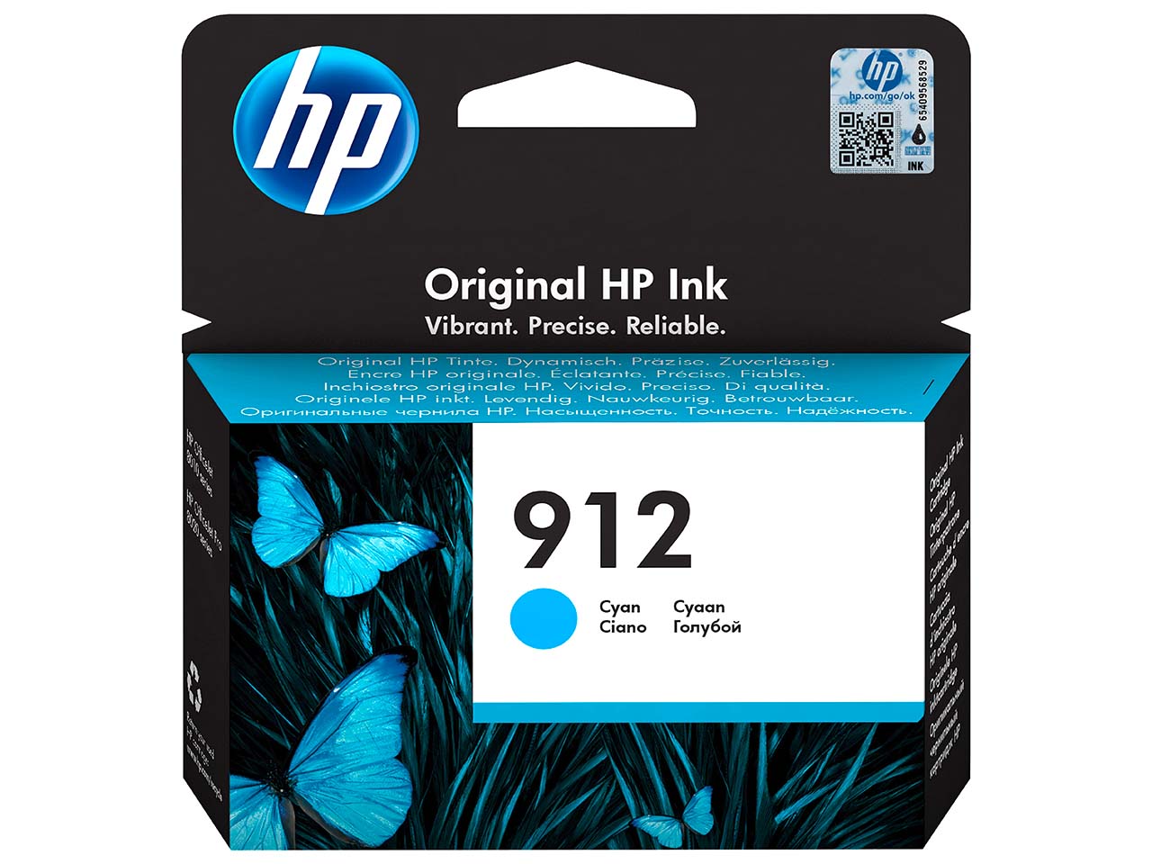 hp Tintenpatrone 3JYL77AE, Nr. 912 cyan