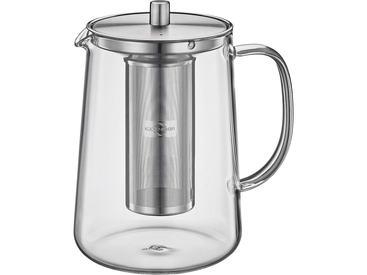 Teekanne "ASSAM" aus Borosilikatglas, 1200 ml