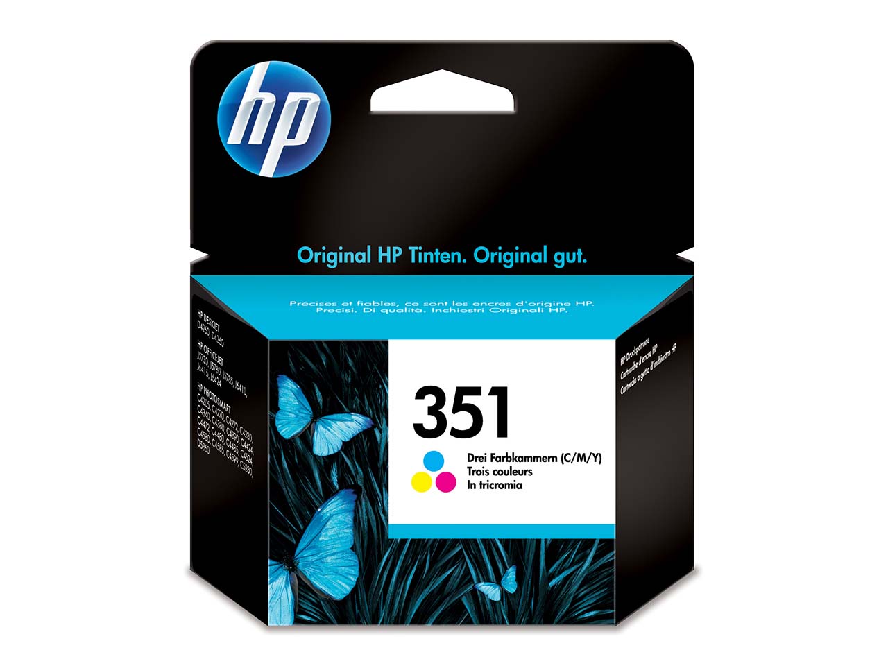 hp Tintenpatrone CB337EE, Nr. 351 color