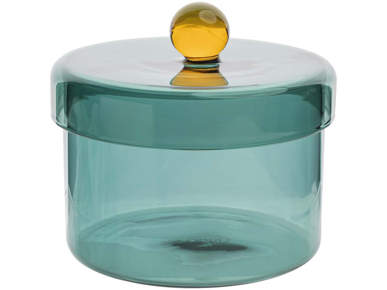 tranquillo Aufbewahrungsdose "RAINBOW" mit Griffknopf, grün