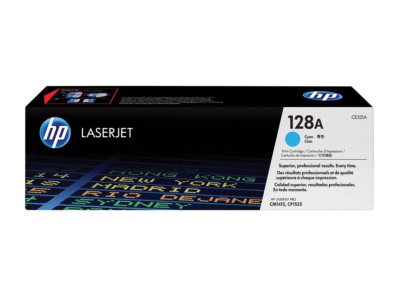 hp Druckkassette CE321A cyan