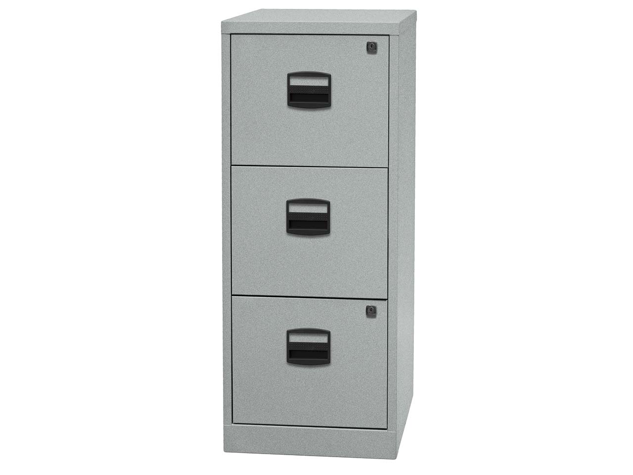 Bisley Home Container 3 HR Schübe silber
