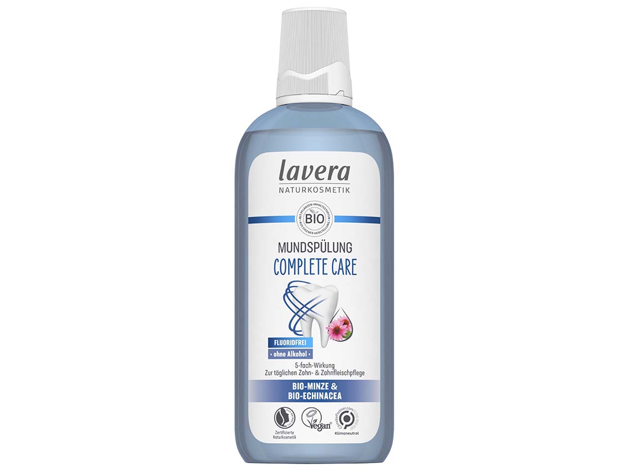 lavera Bio-Mundspülung "Complete Care" fluoridfrei, 400 ml