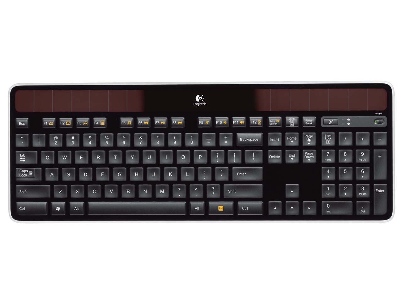 Logitech Kabellose Solar-Tastatur "K750"