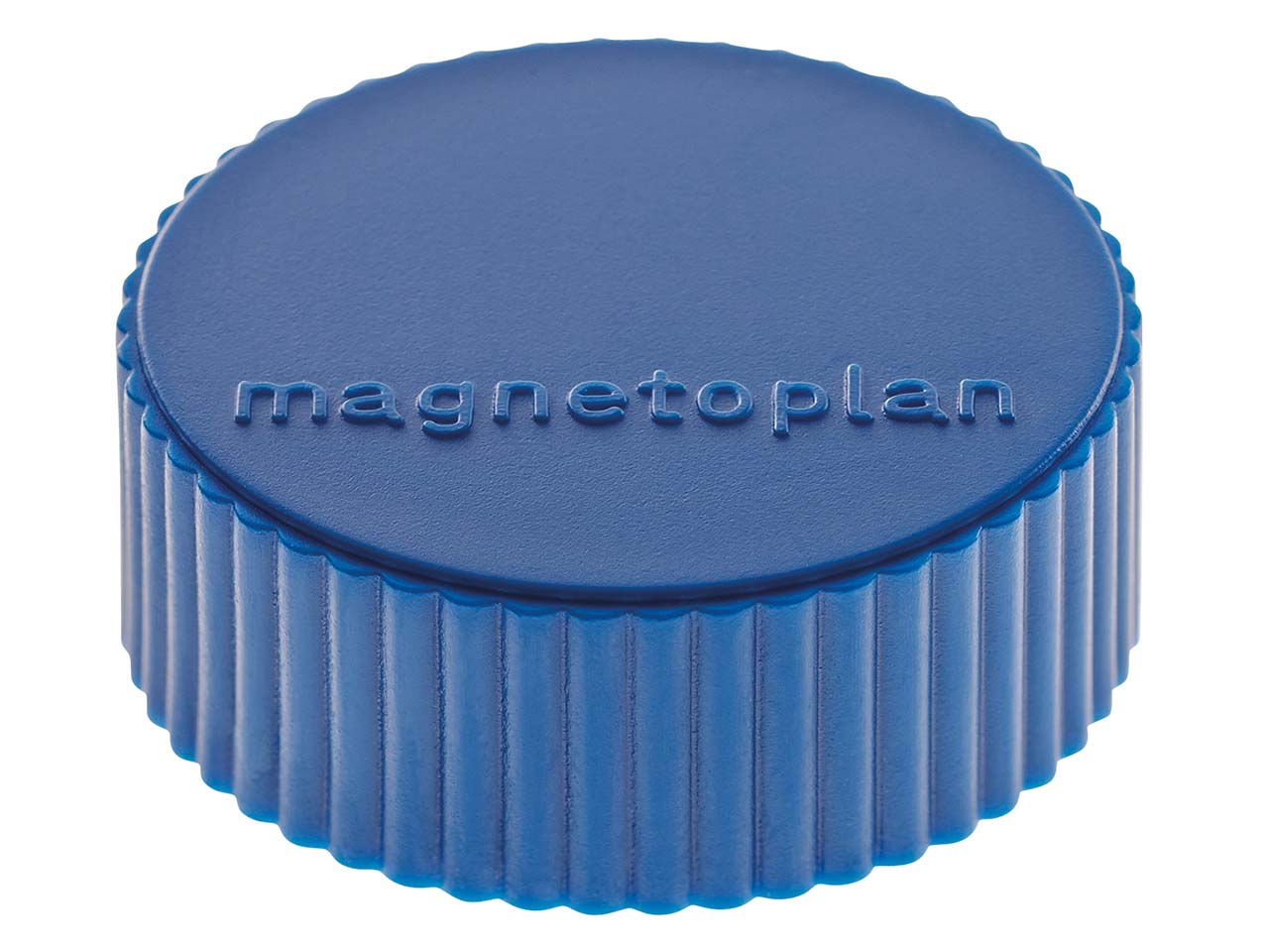 10 magnetoplan Magnete 'Discofix magnum' dunkelblau