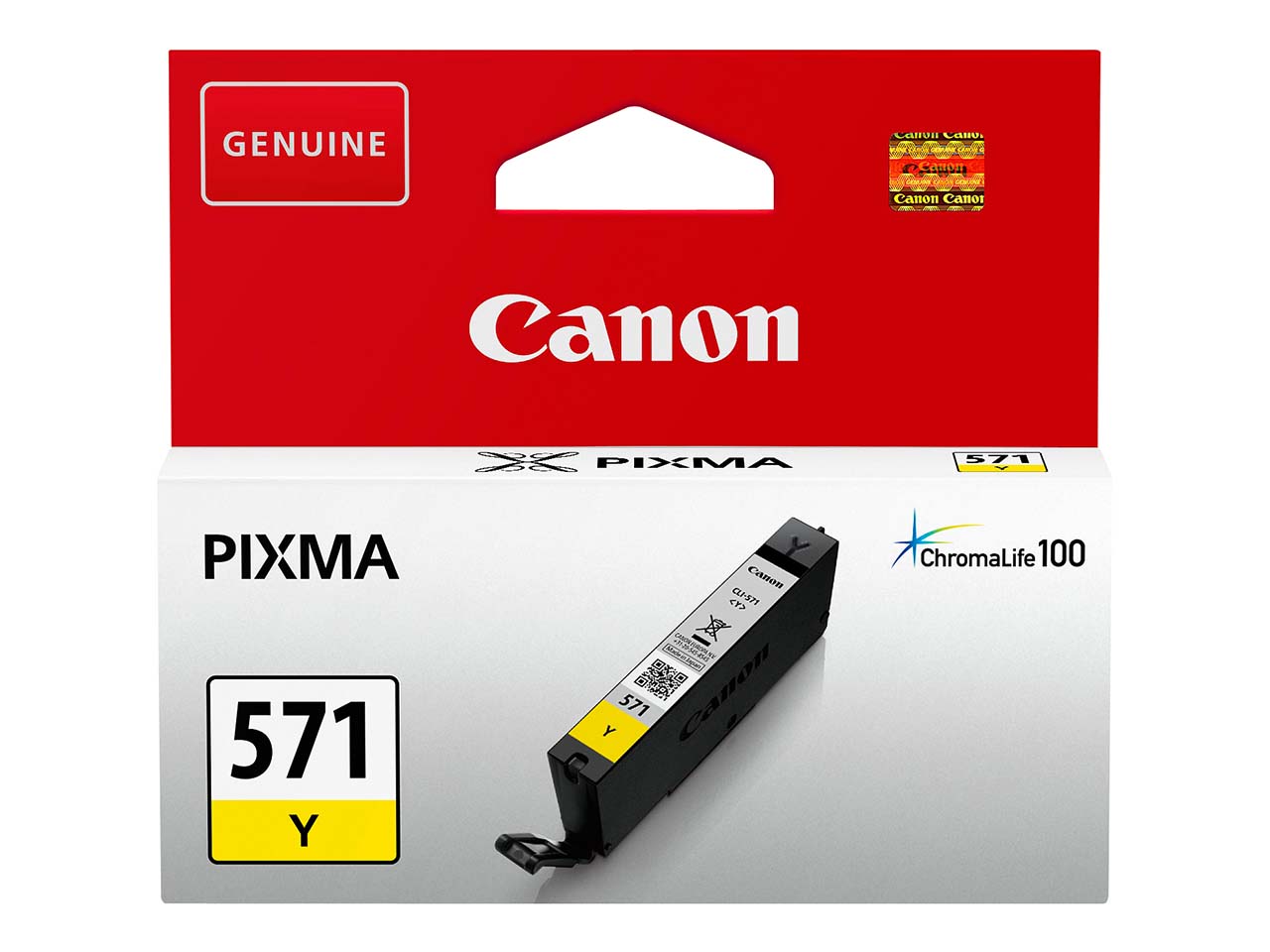 Canon Tintenpatrone CLI-571Y gelb