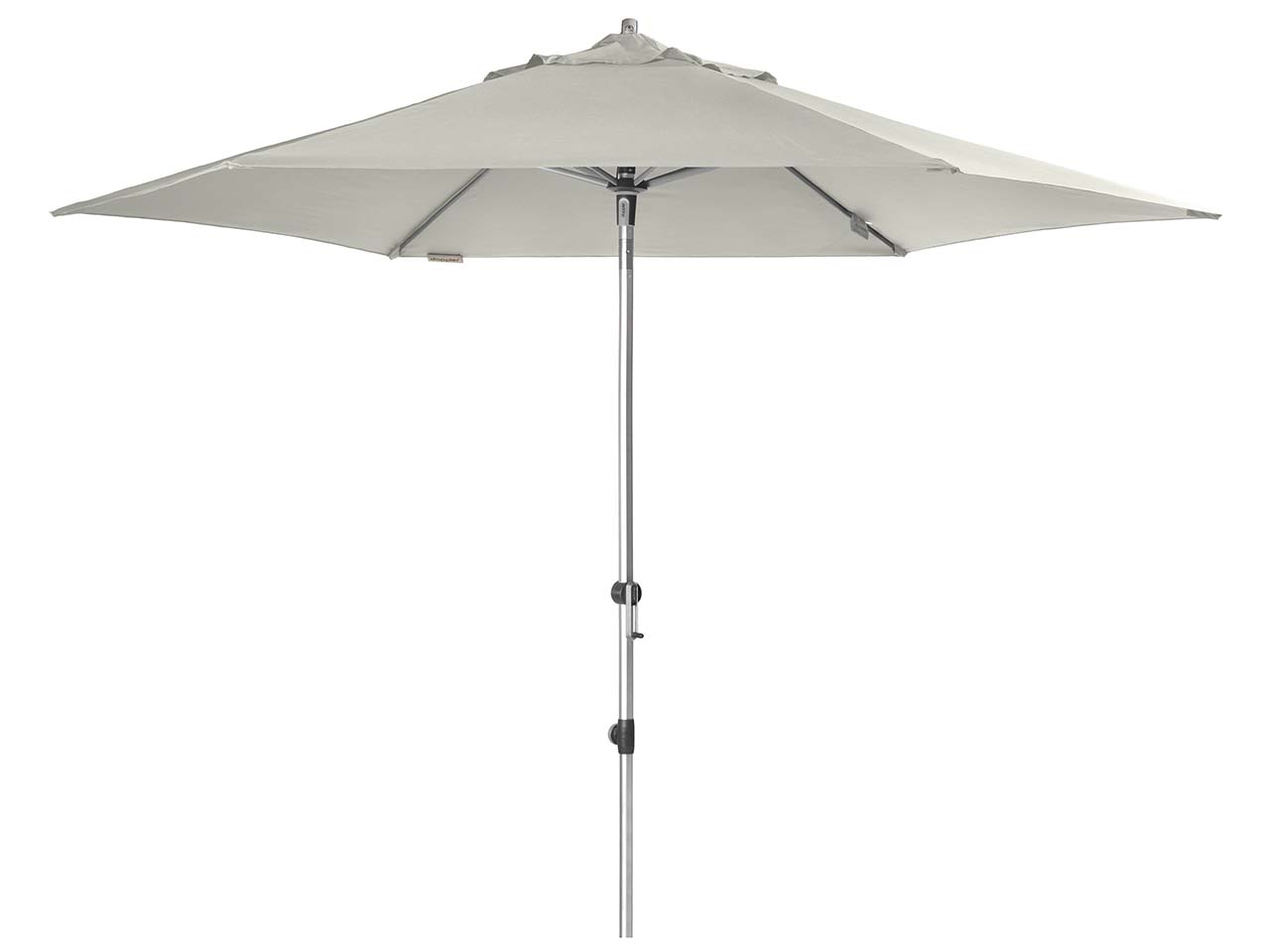 doppler Sonnenschirm "Expert Auto Tilt" Ø 320 cm, hellgrau