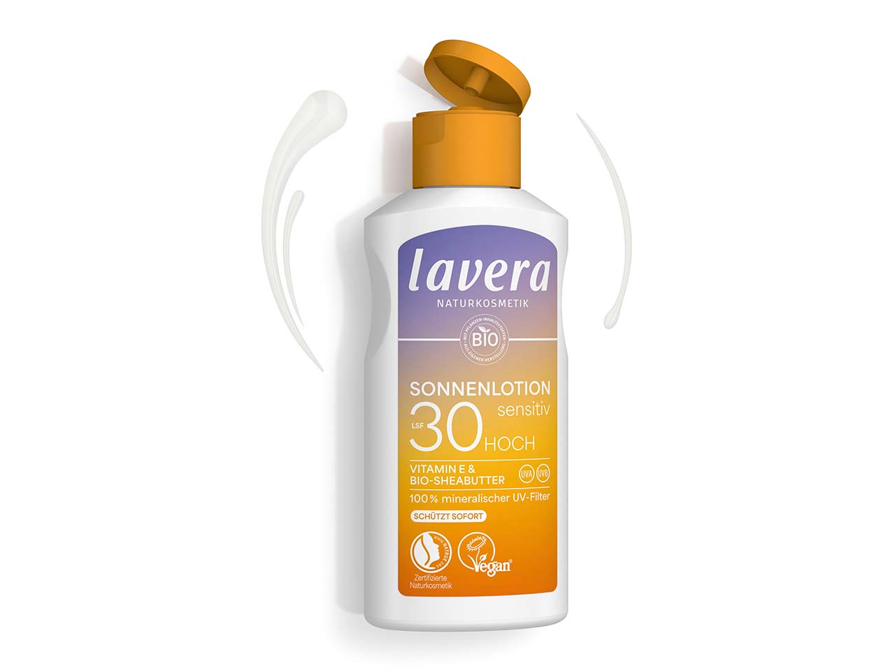 lavera Bio-Sonnenlotion, Sensitiv LSF 30, 100 ml