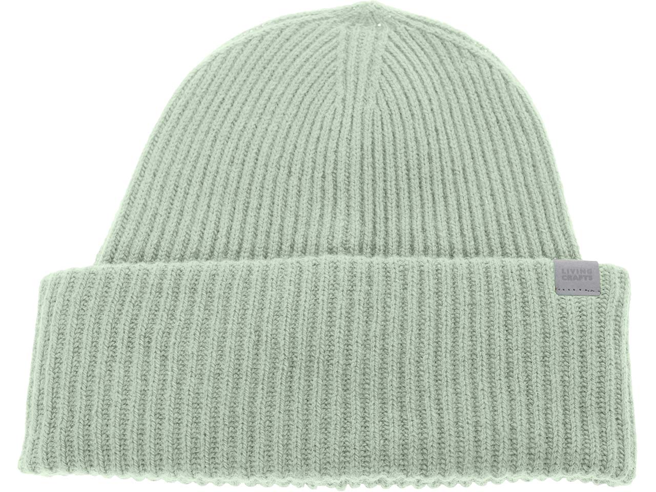 Living Crafts Bio-Mütze "Nilay", misty green