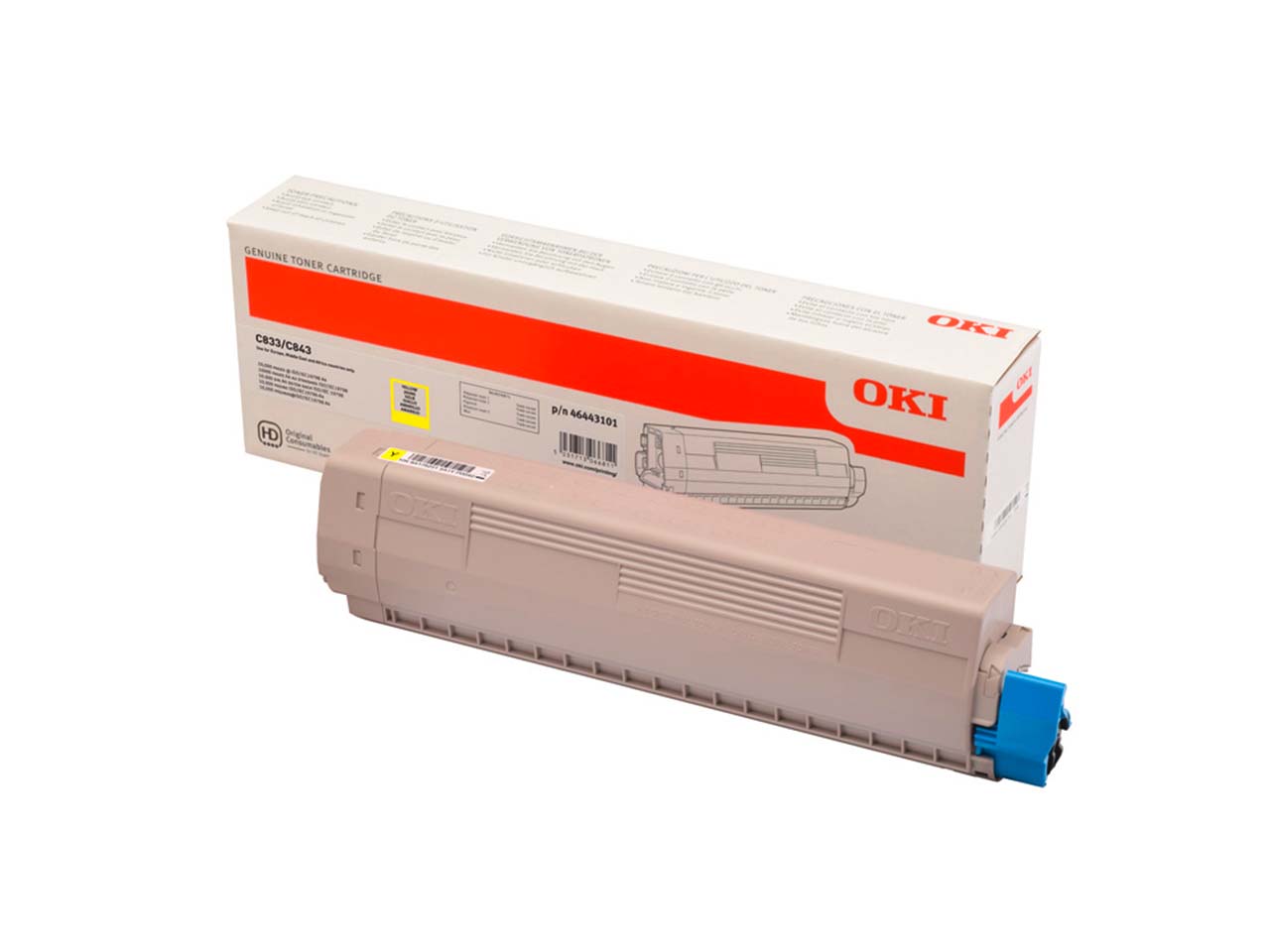 Oki Toner 46443101 XL gelb