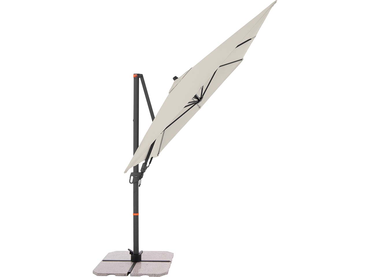doppler Pendelschirm "myZone AX" 320 x 240 cm, natur