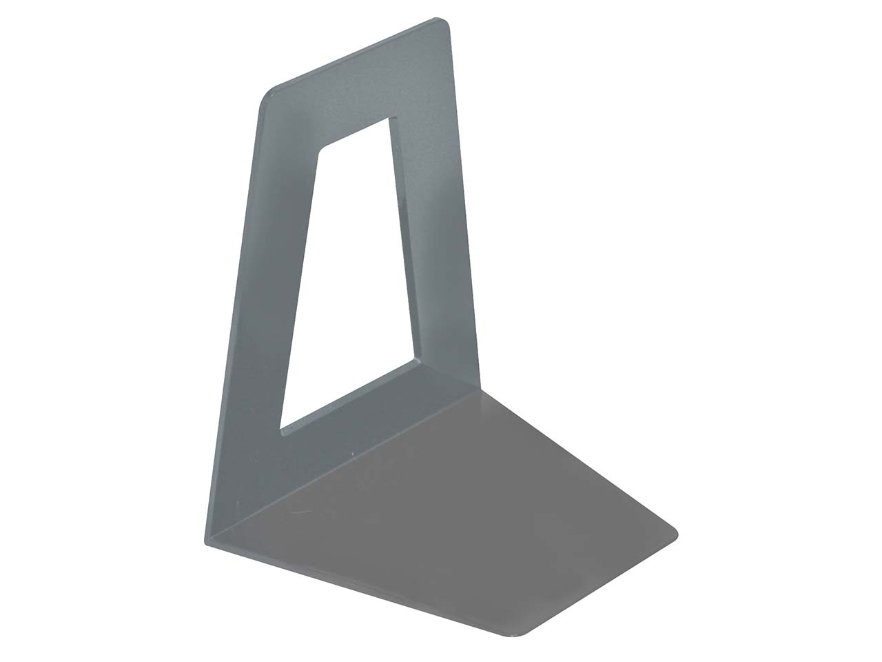 Buchstütze "Grüne Welle" grau