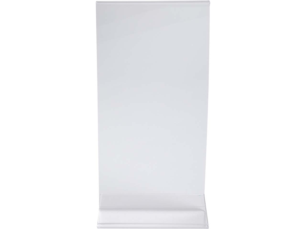 Exacompta Tischaufsteller gerade "Exacryl" aus PMMA, vertikal, DIN lang, 10 x 21 cm