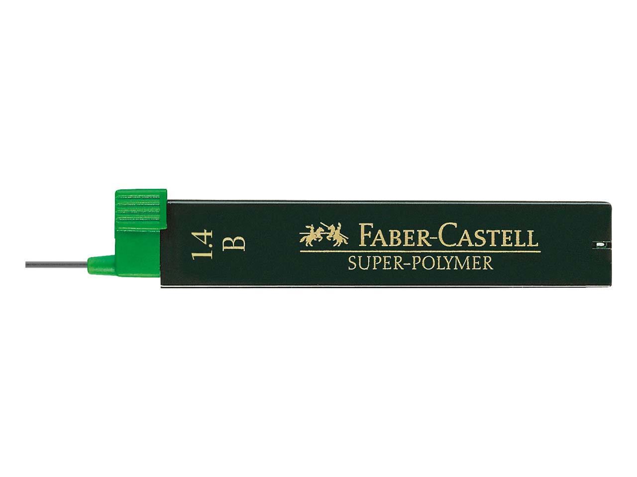 6 Faber-Castell Ersatzmine für Druckbleistifte 'Super-Polymer' 1,4 mm B