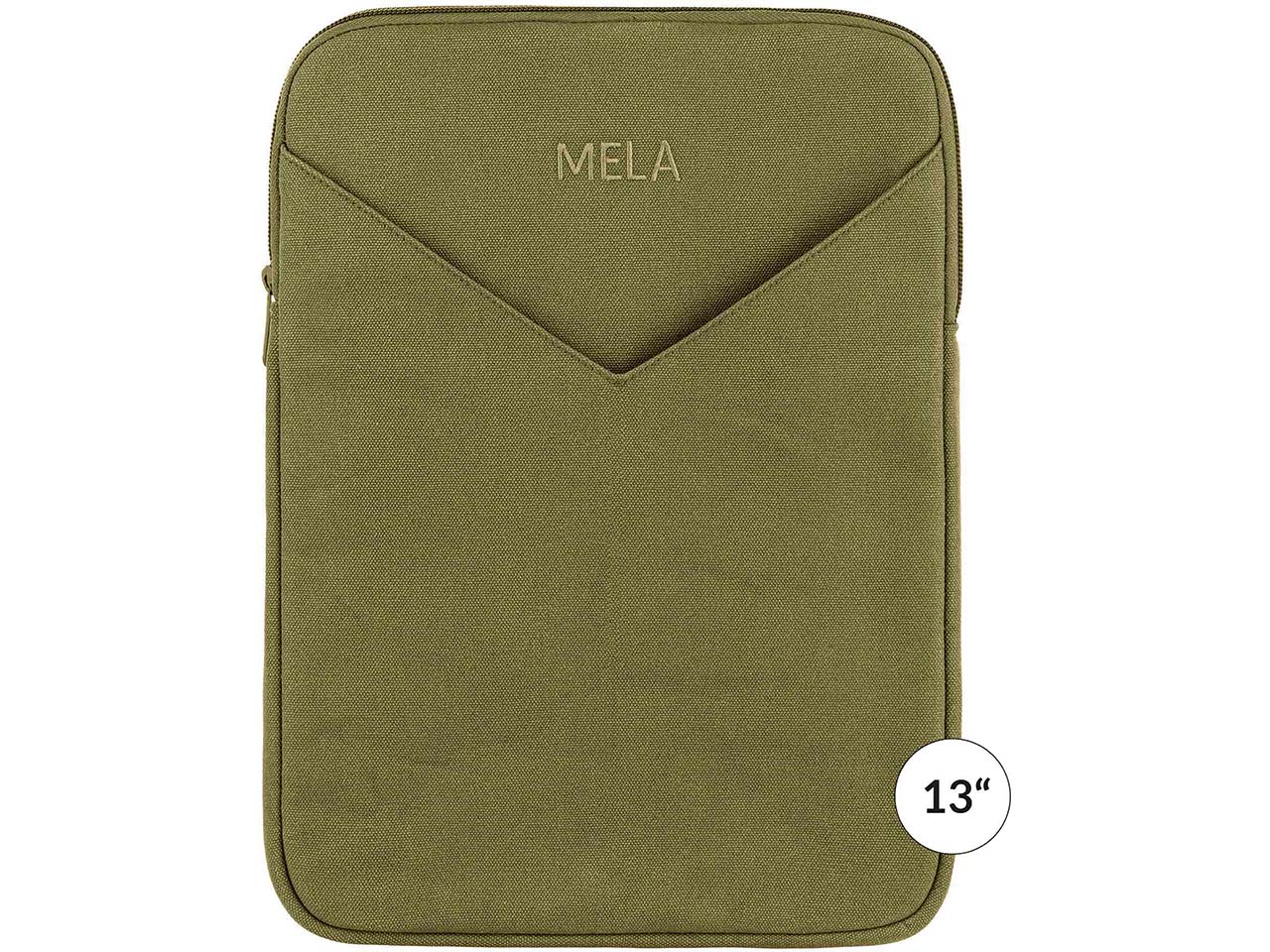 MELA Bio-Laptophülle 'SUMIT' 13', olivgrün