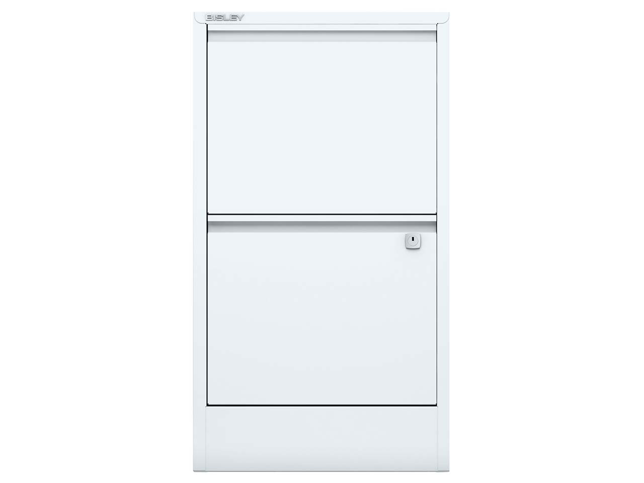 BISLEY Schubladenschrank "PersonalFiler" mit 2 HR-Schübe, verkehrsweiß