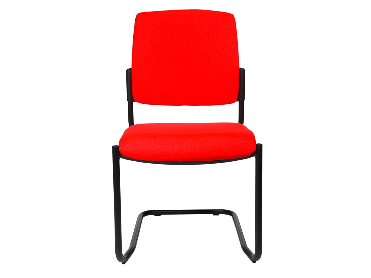 Topstar Freischwinger "BtoB 20" Rücken gepolstert rot, 2 Stk.