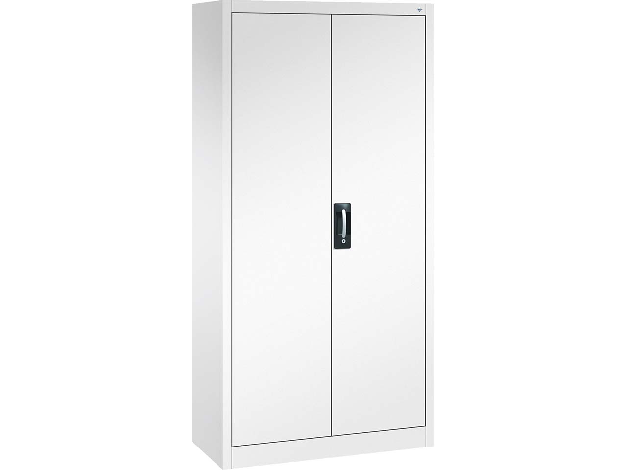 Flügeltürenschrank, H1950xB930xT400 mm, Verkehrsweiß