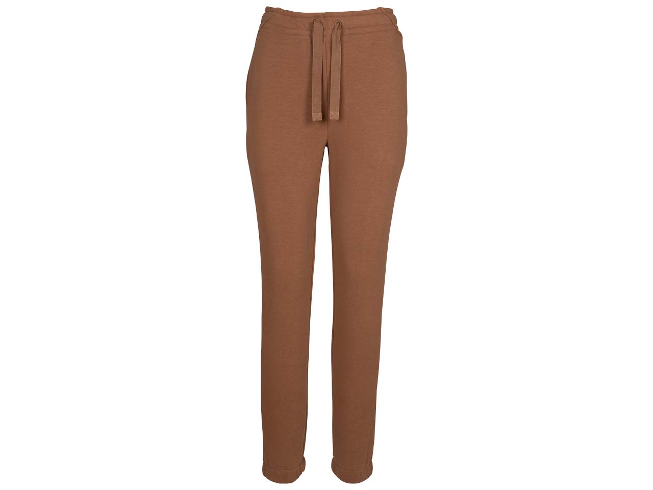 ORGANICATION Bio-Damen-Stoffhose mit Tunnelzug, light brown, Gr. S