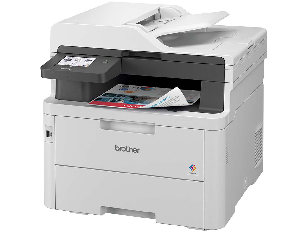 Brother Farblaser-Multifunktionsdrucker "MFC-L3760CDW" weiß