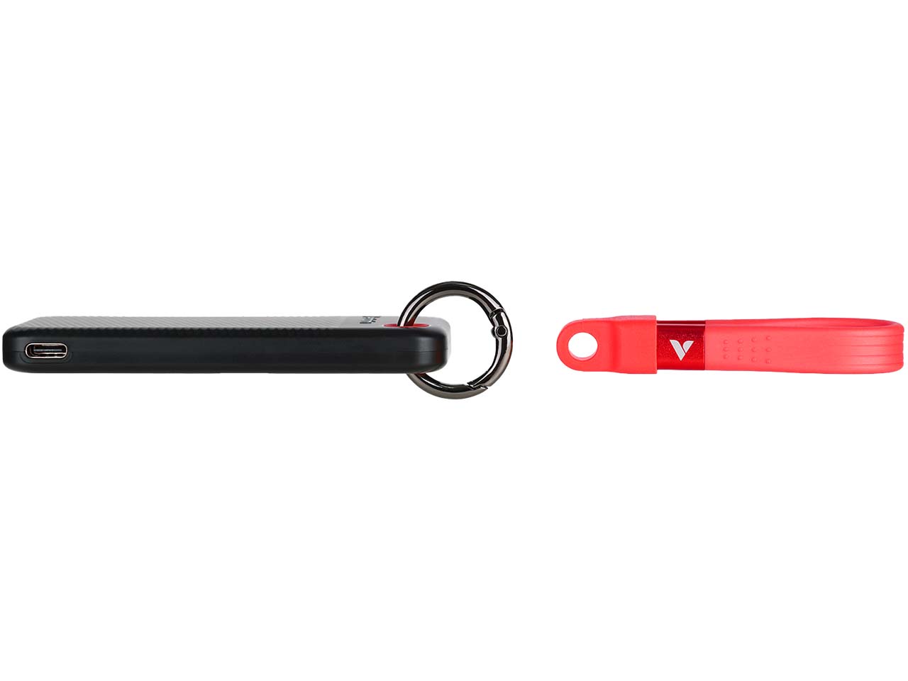 Verbatim Externe SSD-Festplatte "Pocket" schwarz, rot 1 TB